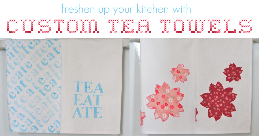 Custom Printed Tea Towels | Personalized Kitchen Towels