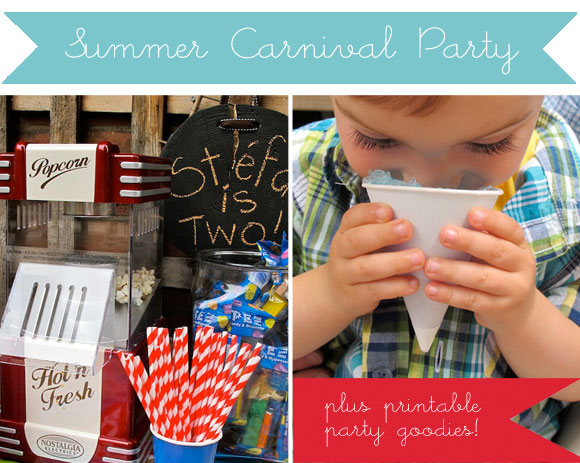 Handmade Parties: A Summer Carnival