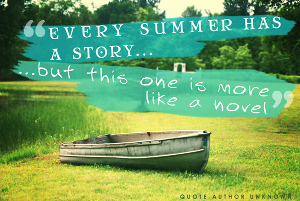 Every Summer Has A Story, But This One Is More LIke A Novel