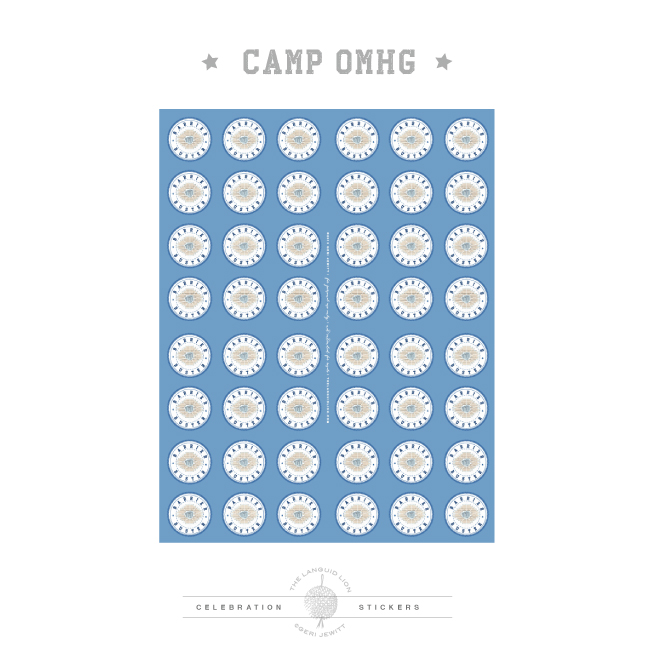 Camp OMHG Celebration Stickers | download + Print