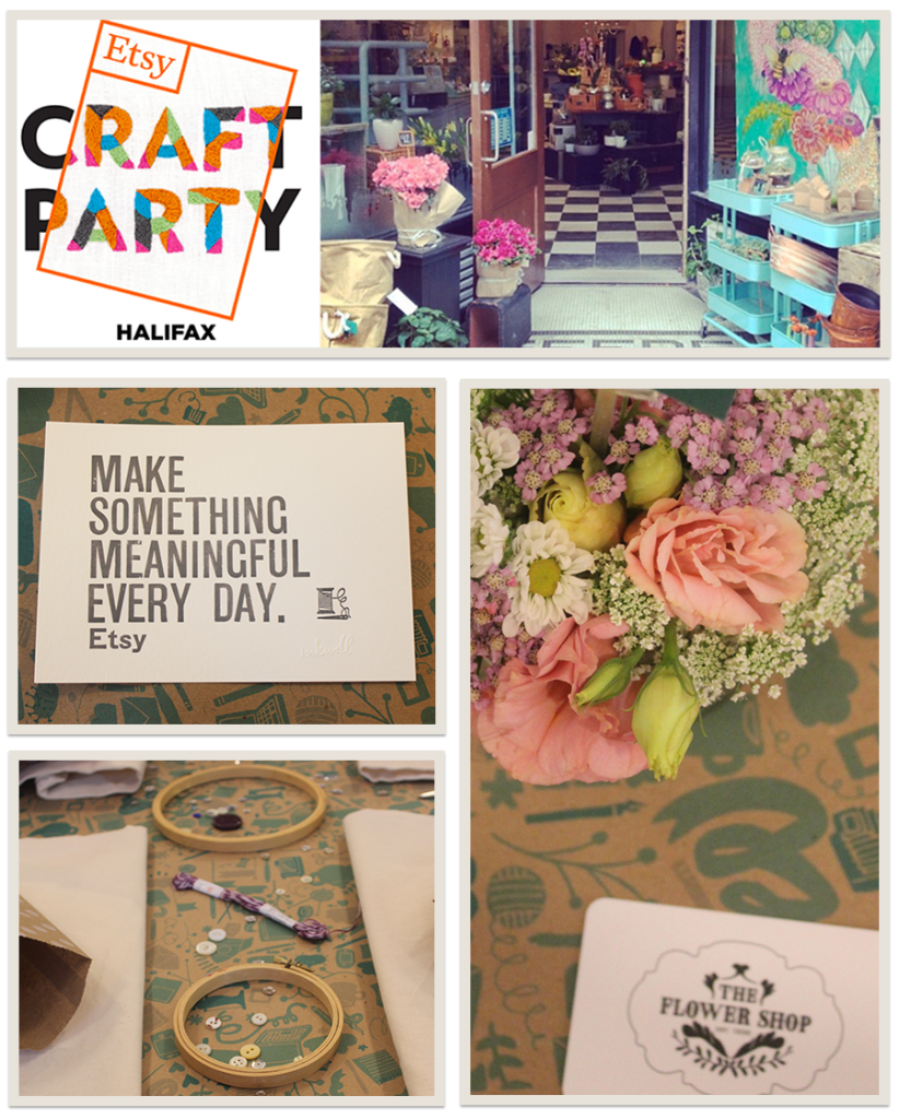 Halifax Etsy Craft Party 2014, Hosted by Oh My! Handmade & Bryanna Chapeski