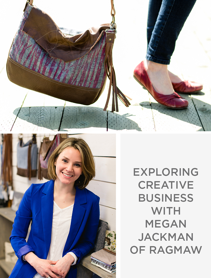 Exploring Creative Business with Megan Jackman of Ragmaw, Interview by Alison Butler for Oh My! Handmade