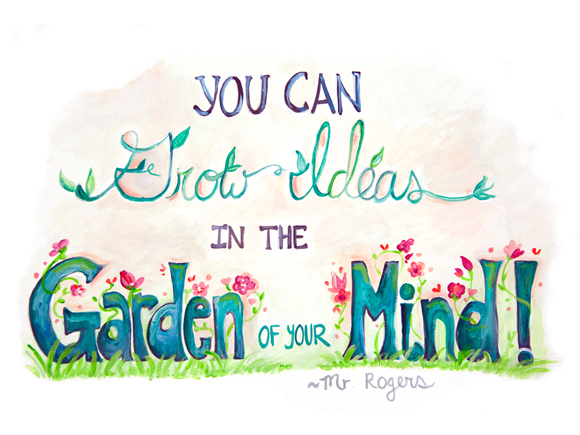 Joyful Roots, Kimberly Kling, You Can Grow Ideas in the Garden of your Mind