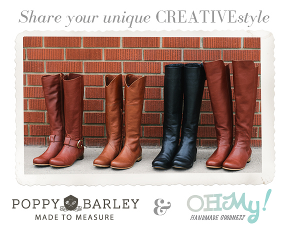Poppy Barley & Oh My! Handmade #CREATIVEstyle