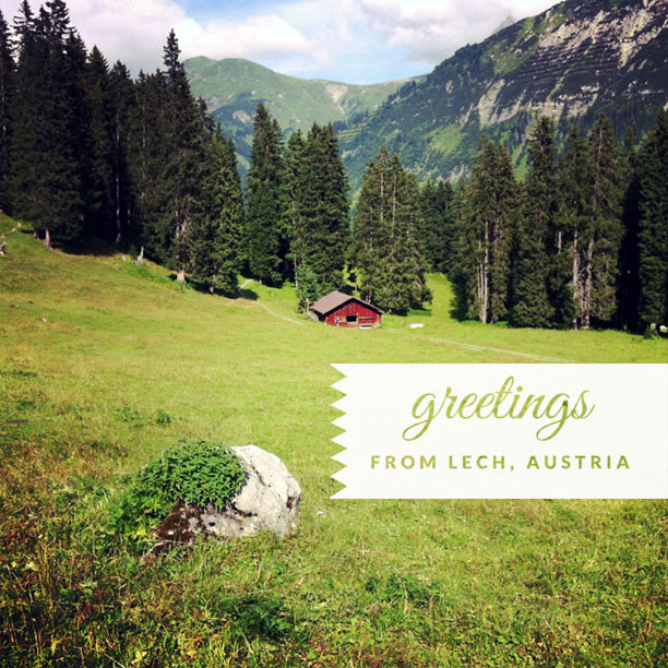 Postcards from Camp, Lech Austria, Eleanor Mayrhofer