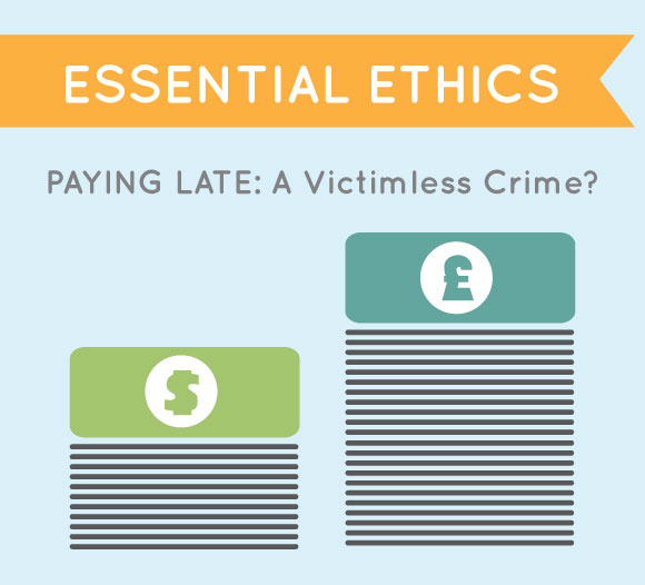 Essential Ethics, Paying Late: A Victimless Crime? Katherine Bradshaw, Institute of Business Ethics