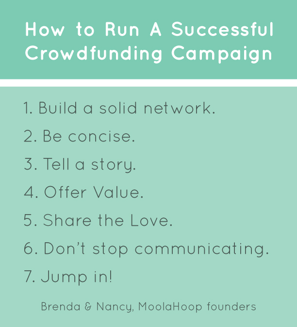 How to Run A Successful Crowdfunding Campaign, MoolaHoop for Oh My! Handmade