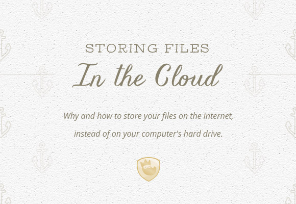 Storing files in the cloud