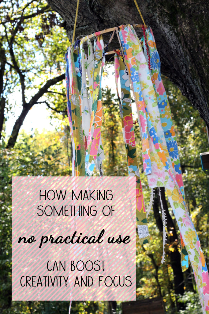 How making something of no practical use can boost creativity & focus
