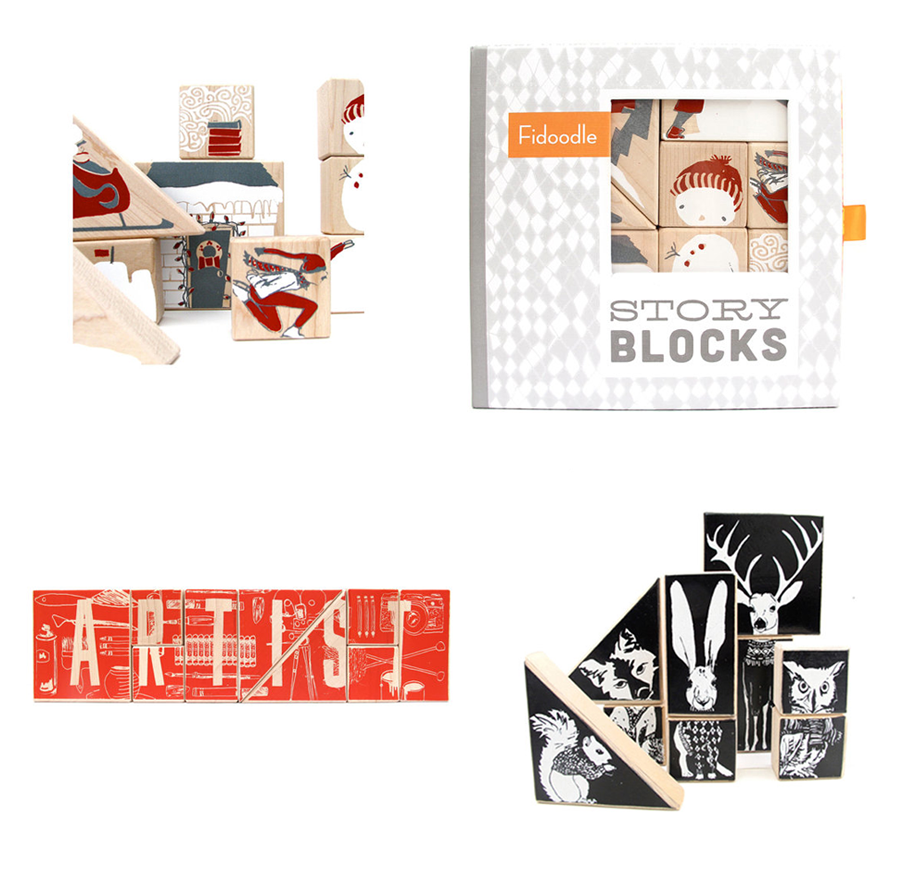 Oh My! Gift Guide-Fidoodle story blocks