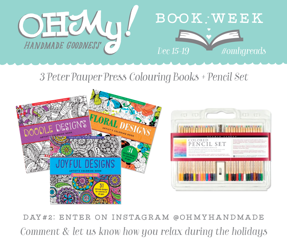 Oh My! Book Week | Day 2 Giveaway: Joyful Designs by Joy Charde + other goodies