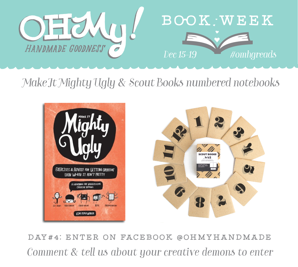 Oh My! Book Week | Day 4: Make It Mighty Ugly by KP Werker & Scout Books notebook set