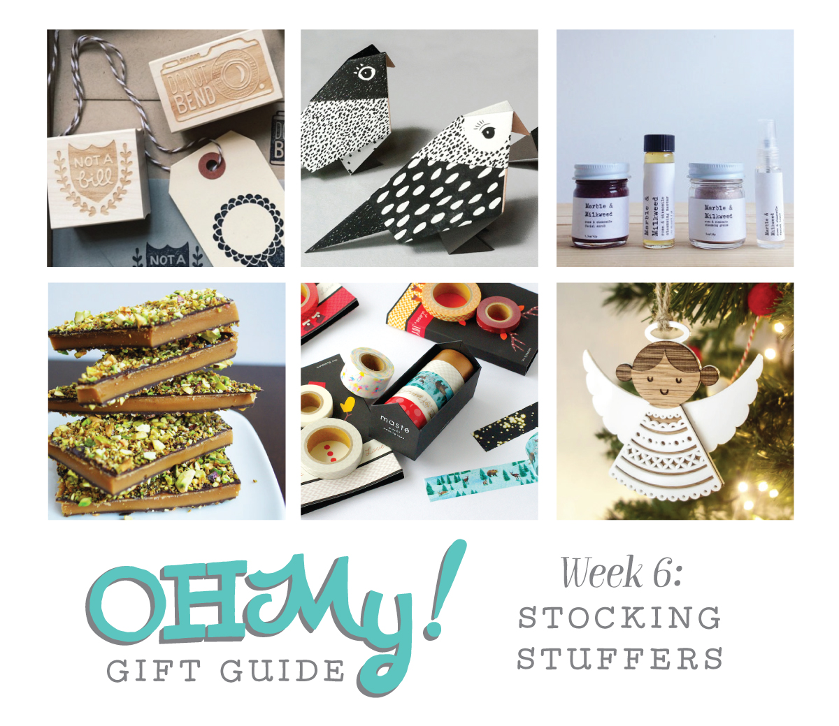 Oh My! Gift Guide | Stocking Stuffers