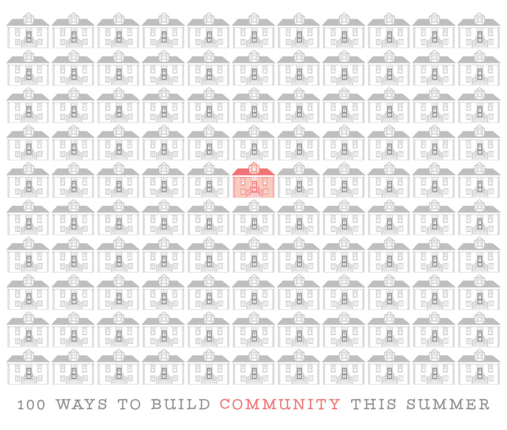 100 Ways to Build Community this Summer | #OMHG