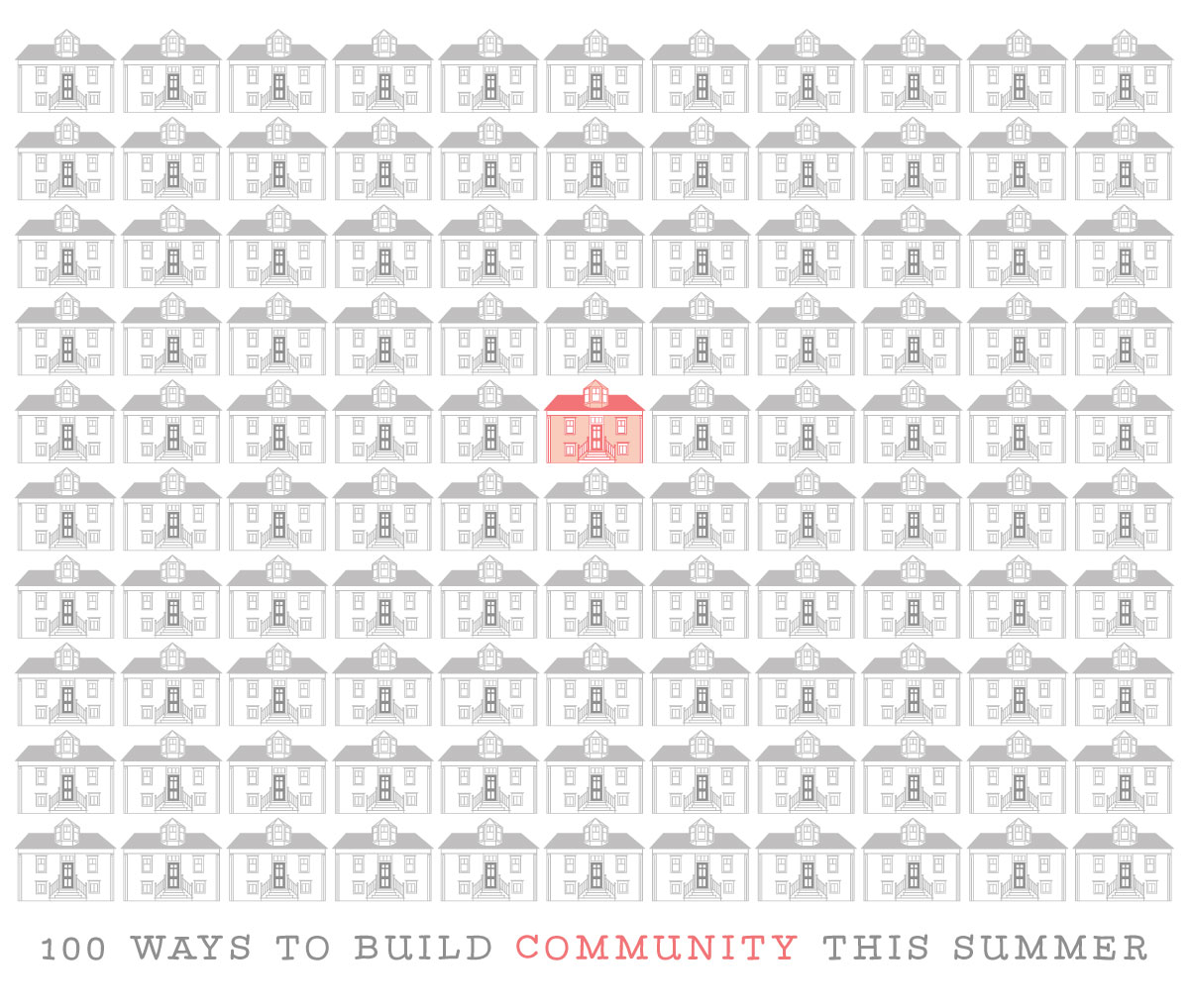 100 Ways to Build Community this Summer | #OMHG